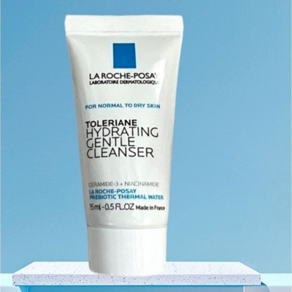 La Roche-Posay Toleriane Hydrating Gentle Cleanser Mini Travel Try It Size Lady - Picture 4 of 12